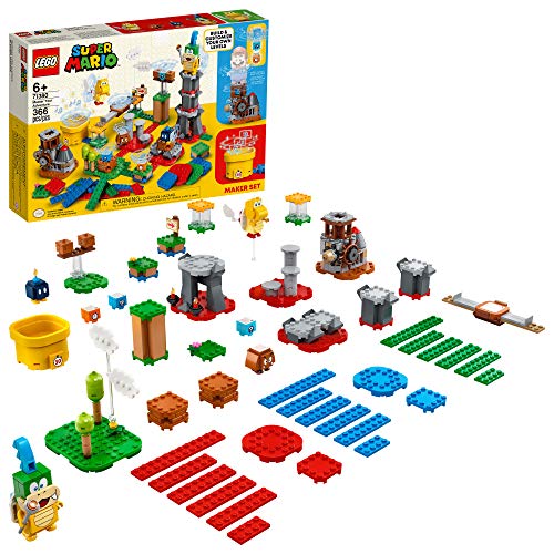 LEGO® Super Mario Master Your Adventure Maker Set 71380 Building Kit; Collectible Gift Toy Playset for Creative Kids, New 2021 (366 Pieces)