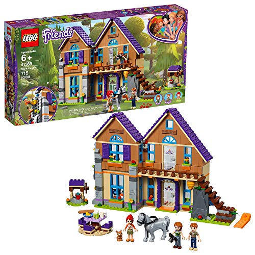 LEGO® Friends Mia's House 41369 Building Kit with Mini Doll Friends Figures and Toy Horse (715 Pieces)