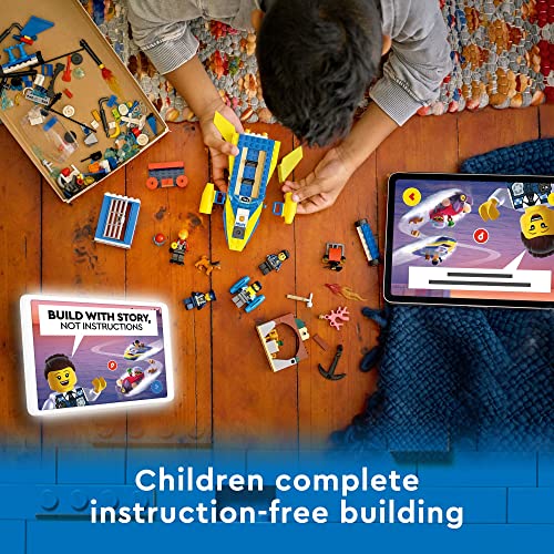 LEGO® City Water Police Detective Missions 60355 Interactive Digital Building Toy Set for Kids, Boys, and Girls Ages 6+ (278 Pieces) - Image 3