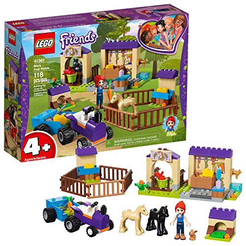 LEGO® Friends 4+ Mia's Foal Stable 41361 Building Kit (118 Pieces)