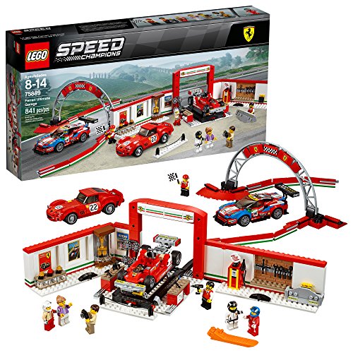 LEGO® Speed Champions Ferrari Ultimate Garage 75889 Building Kit (841 Pieces) (Discontinued by Manufacturer)